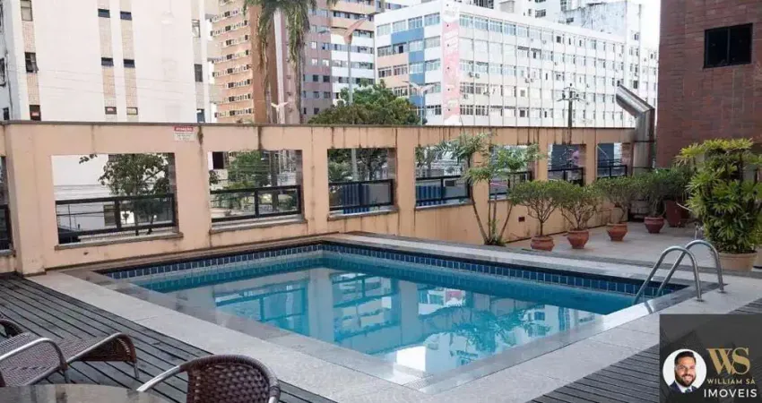 Flat com 51m2 no bairro Meireles. 2 quartos com 1 vaga ( Porteira fechada). Fortaleza-CE