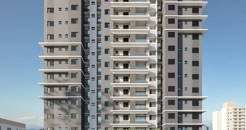 Apto em Construção, com 2 ou 3 Quartos, Varanda Gourmet com Churrasqueira