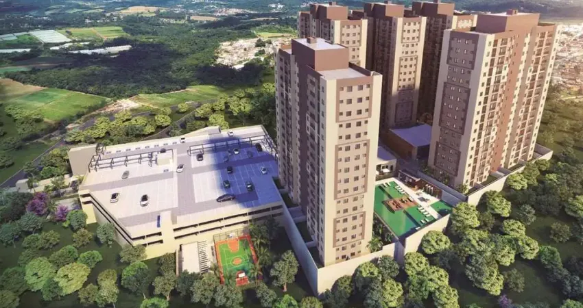 Allegrare home resort | construtora p4 | construção | 49 metros | 02 dormitórios | com varanda | 01 vaga