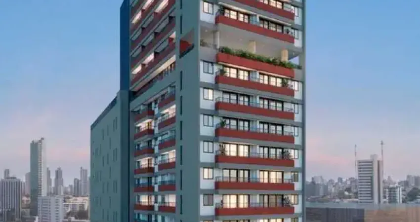 Statiton vila madalena | construtora viver sp | construção | 27 metros | studio | com varanda