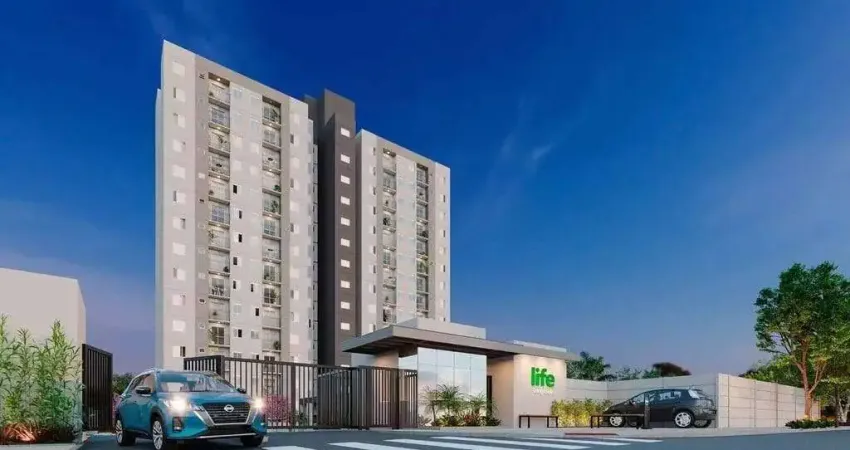 Life Residencial | Construtora Longitude | Construção | 41 metros | 02 dormitórios | varanda | 01 vaga