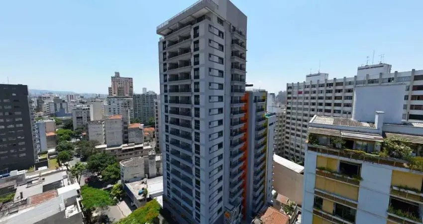 Pulse higienópolis | construtora niss | pronto | 27 metros | studios com varanda | sem vaga