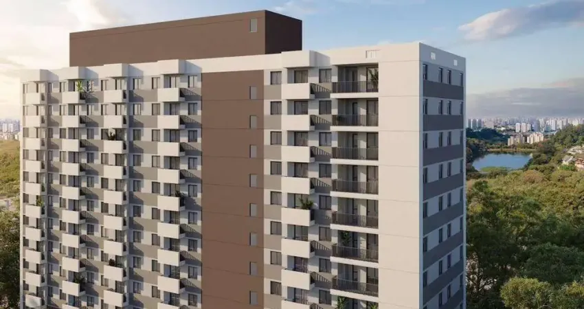 360° park view | construtora cury | construção | 46 metros | 02 dormitórios | suíte | varanda | 01 vaga