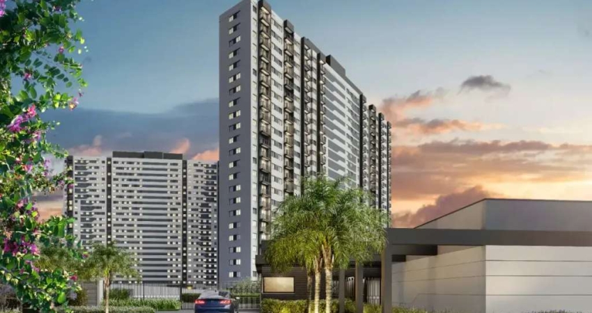 Mérito Guarulhos | Construtora Cury | Construção | 37 metros | 02 dormitórios | com varanda | 01 vaga