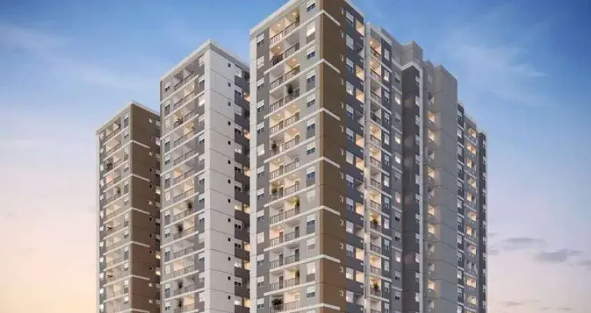 Marco butantã | construtora engelux | construção | 43 metros | 02 dormitórios | com varanda | 01 vaga