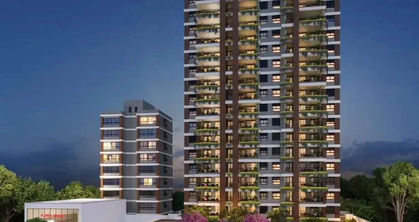 Florea bosque da saúde smart living | construtora namour | construção | 26 metros | studios com varanda