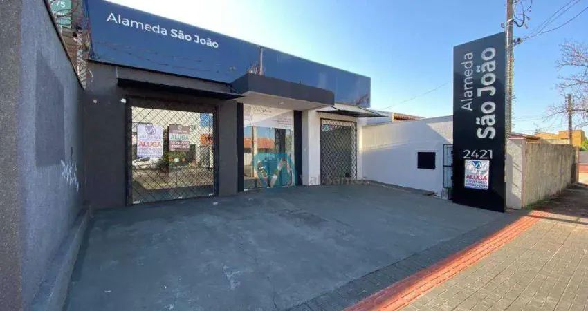 Sala para alugar, 45 m² por r$ 1.600/mês - antares - londrina/pr