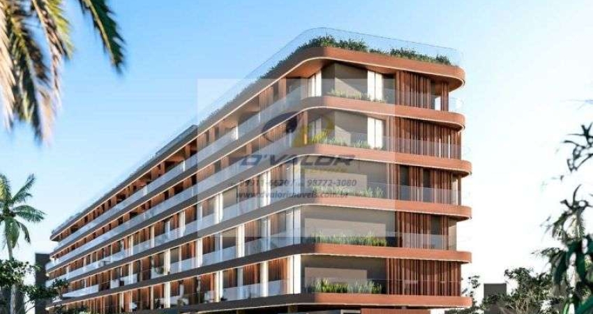 Vendo Flats e Studios de alto padrão com 17m² a 40m². O prédio fica à 50 mts do lindo mar da Praia do Bessa