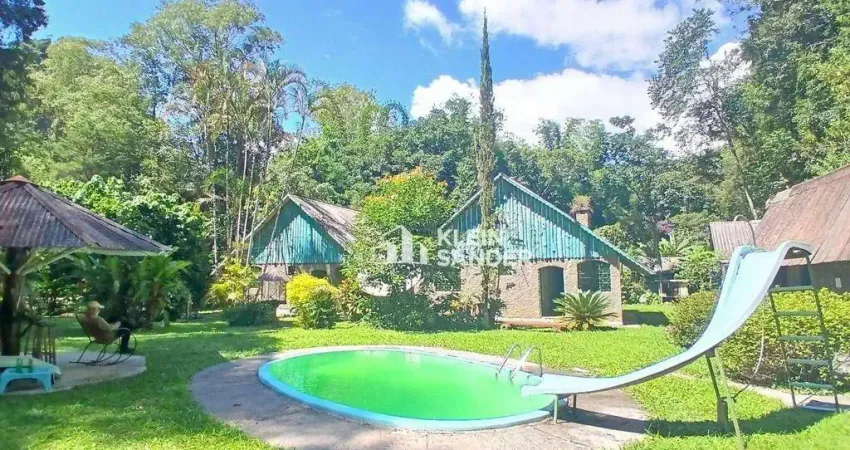 Chácara com 2 Chalés à venda, 3357 m² por R$ 550.000 - Lumiar - Nova Friburgo/RJ