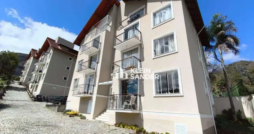 Apartamento com 2 dormitórios à venda, 73 m² por r$ 532.000,00 - cônego - nova friburgo/rj