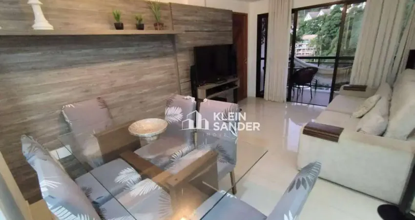 Apartamento com 3 dormitórios à venda, 109 m² por r$ 555.000,00 - cônego - nova friburgo/rj