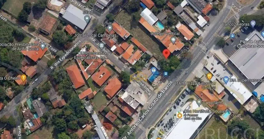 Terreno Residencial para locação, Vila Sônia (Sousas), Campinas - TE0012.