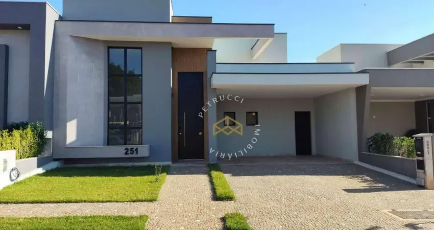 Casa com 3 dormitórios à venda, 170 m² por R$ 1.337.000,00 - Parque Brasil 500 - Paulínia/SP