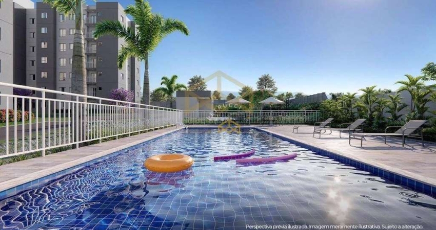 Apartamento com 2 dormitórios à venda, 42 m² por R$ 229.000,00 - Parque da Amizade (Nova Veneza) - Sumaré/SP