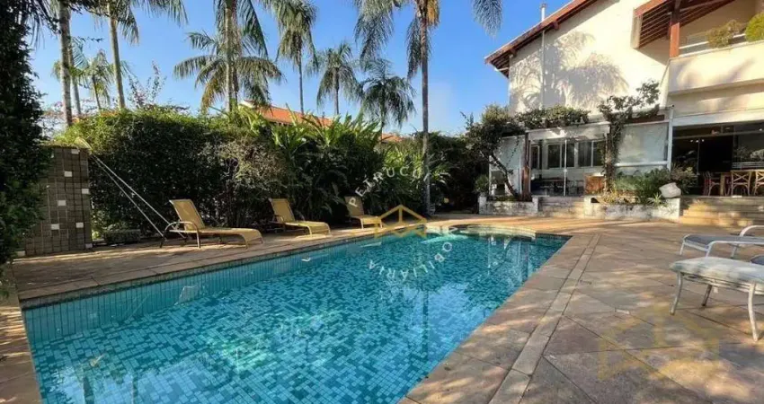 Casa com 6 dormitórios à venda, 629 m² por R$ 6.000.000,00 - Residencial Bougainville - Campinas/SP