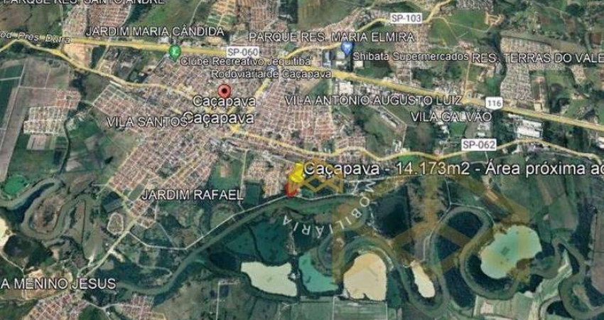 Área Residencial à venda, Vila Bandeirantes, Caçapava - AR0159.
