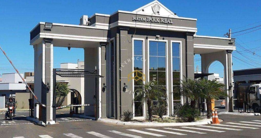 Terreno à venda, 150 m² por R$ 380.000,00 - Jardim Park Real - Indaiatuba/SP