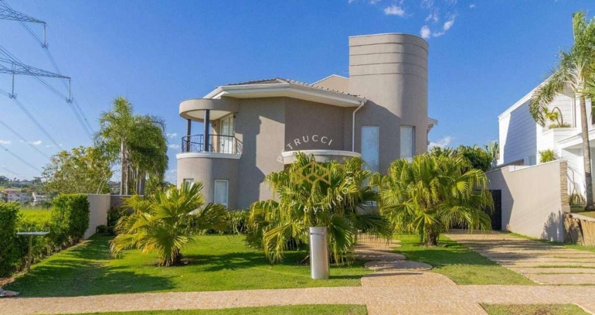 Casa com 4 dormitórios à venda, 597 m² por R$ 6.400.000,00 - Alphaville - Campinas/SP