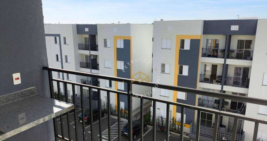 Apartamento com 2 dormitórios à venda, 50 m² por R$ 330.000,00 - Jardins do Império - Indaiatuba/SP