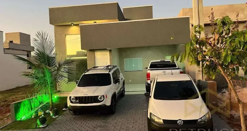 Casa com 3 dormitórios à venda, 122 m² por R$ 930.000,00 - Residencial Terras da Estância - Ala do Bosque - Paulínia/SP