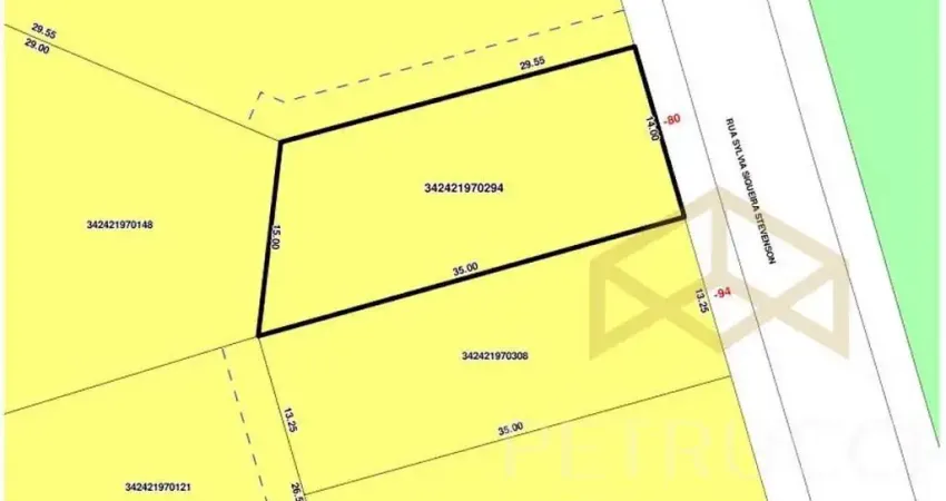 Terreno à venda, 452 m² por R$ 750.000,00 - Jardim das Palmeiras - Campinas/SP