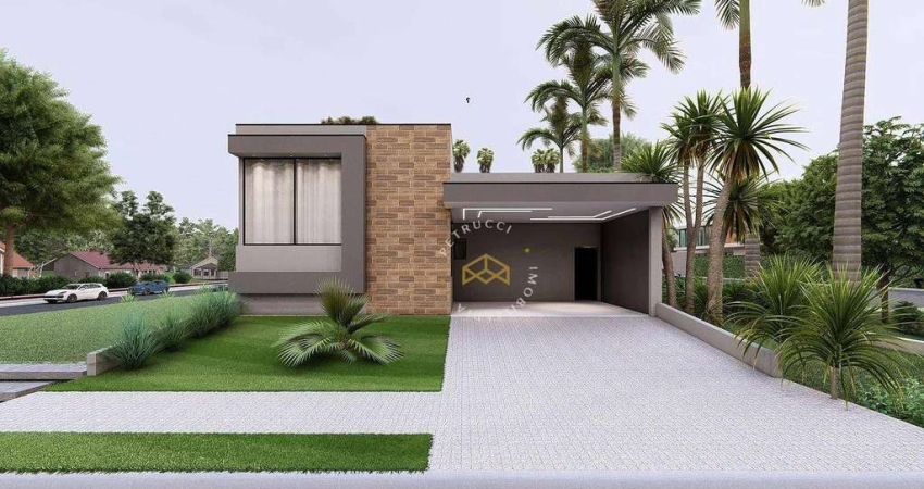 Casa com 3 dormitórios à venda, 191 m² por R$ 1.990.000,00 - Parque Brasil 500 - Paulínia/SP