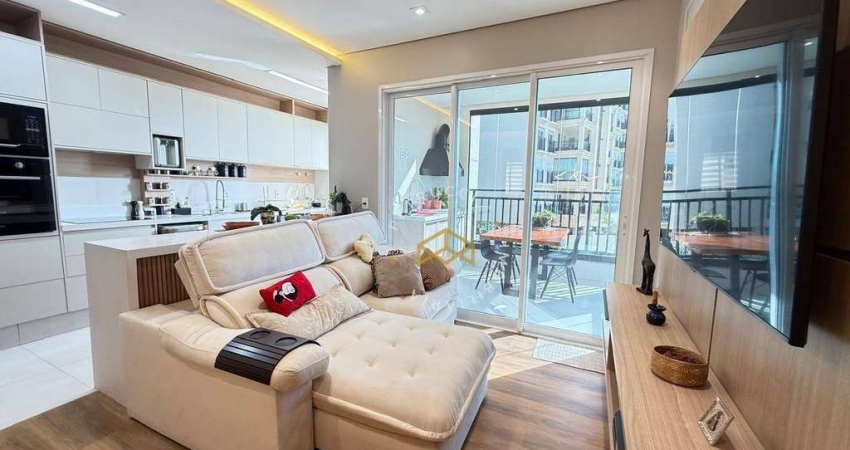 Apartamento com 2 dormitórios à venda, 91 m² por R$ 1.190.000,00 - Swiss Park - Campinas/SP