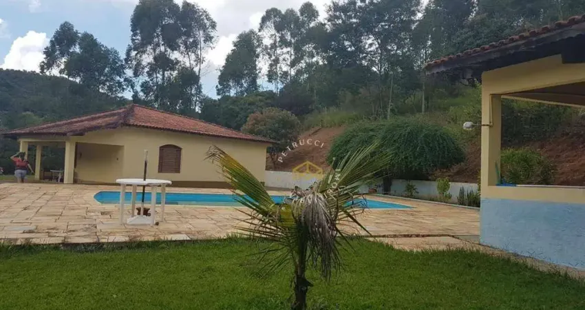 CHÁCARA À VENDA EM NAZARÉ PAULISTA  12.000 M² COM LAGO, PISCINA E POMAR