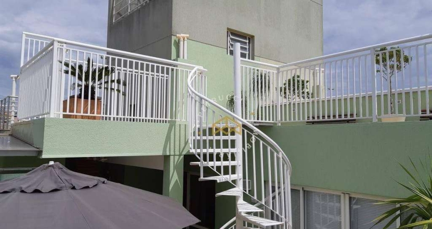 Cobertura com 3 dormitórios à venda, 160 m² por R$ 1.450.000,00 - Taquaral - Campinas/SP