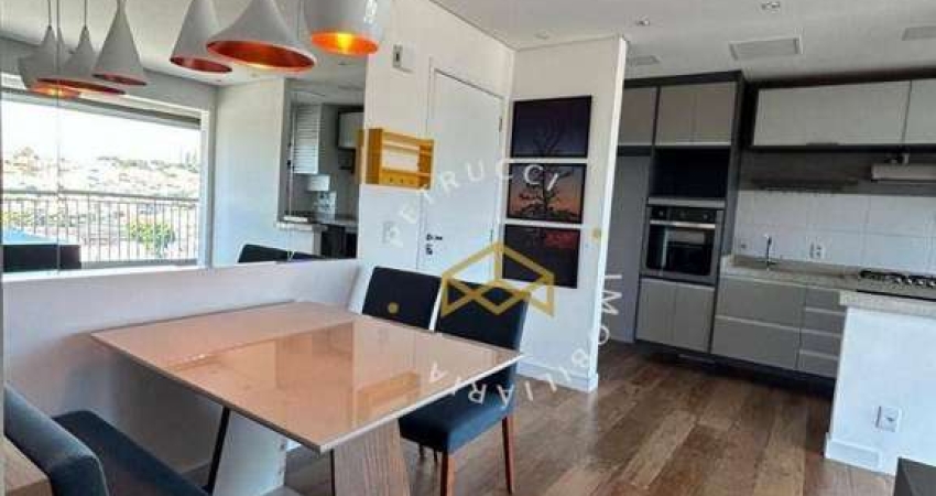 Apartamento com 2 dormitórios à venda, 55 m² por R$ 595.000,00 - Parque Itália - Campinas/SP