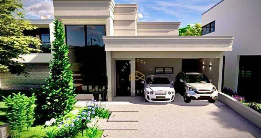 Casa com 3 dormitórios à venda, 196 m² por R$ 1.800.000,00 - Jardins Di Roma - Indaiatuba/SP