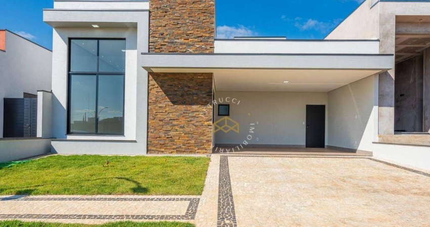 Casa com 3 dormitórios à venda, 192 m² por R$ 1.590.000,00 - Residencial Royal Garden - Paulínia/SP