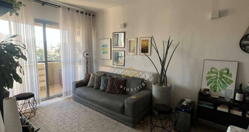 Apartamento com 1 dormitório à venda, 46 m²  - Botafogo - Campinas/SP