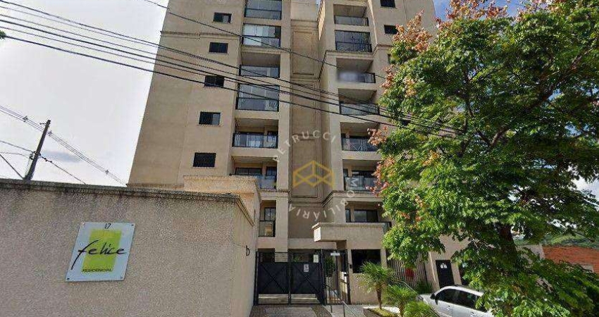 Apartamento com 2 dormitórios à venda, 68 m² - Chácara Nova Era - Valinhos/SP