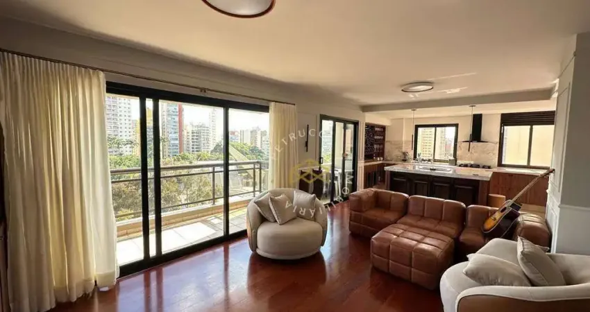 Apartamento com 3 dormitórios, 240 m² - venda ou aluguel - Cambuí - Campinas/SP