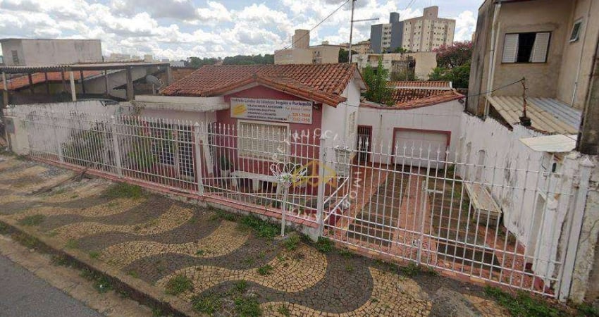 Casa com 2 dormitórios à venda, 180 m² - Vila Industrial - Campinas/SP