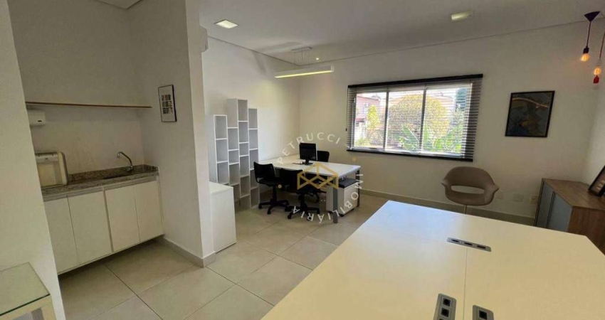 Sala, 33 m² - venda ou aluguel - Mansões Santo Antônio - Campinas/SP