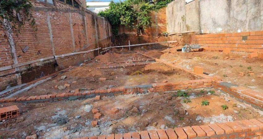 Terreno à venda, 269 m²  - Jardim Guarani - Campinas/SP