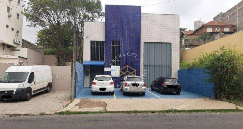 Barracão para alugar, 297 m² - Jardim do Trevo - Campinas/SP