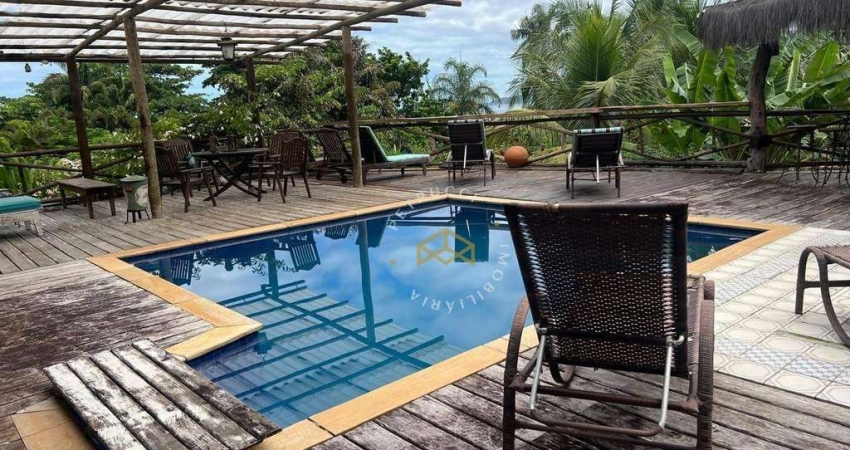 PARAÍSO À BEIRA-MAR EM ILHABELA-SP: EXCLUSIVIDADE, CONFORTO E VISTA DESLUMBRANTE
