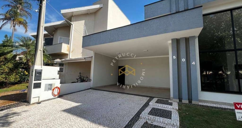 Casa com 3 dormitórios à venda, 137 m² por R$ 1.380.000,00 - Condomínio Okinawa - Paulínia/SP