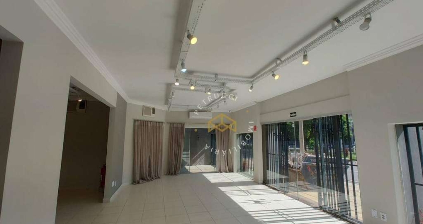 Salão, 217 m² - venda ou aluguel - Cambuí - Campinas/SP