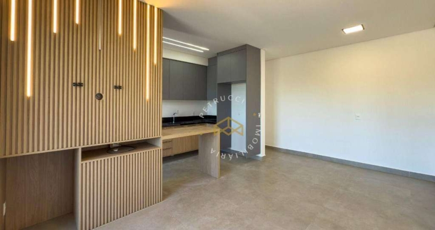 Apartamento com 2 dormitórios para alugar, 66 m² - Swiss Park - Campinas/SP