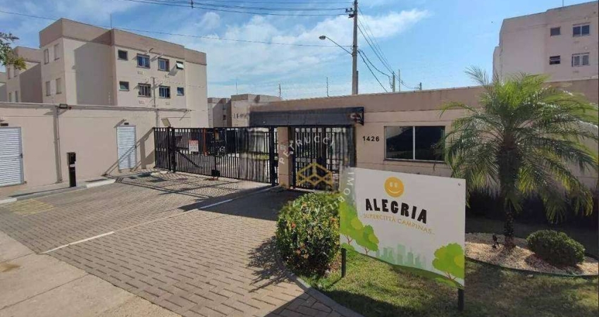 Apartamento com 2 dormitórios à venda, 43 m² - Jardim do Lago II - Campinas/SP