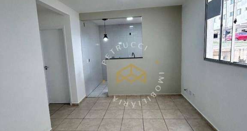 Apartamento com 2 dormitórios à venda, 47 m² - Vila Satúrnia - Campinas/SP