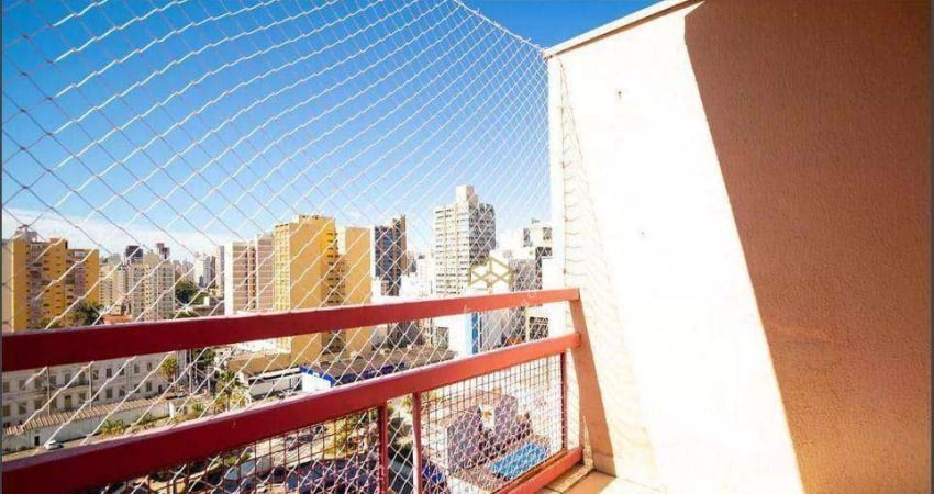 Apartamento com 1 dormitório para alugar, 66 m² - Centro - Campinas/SP