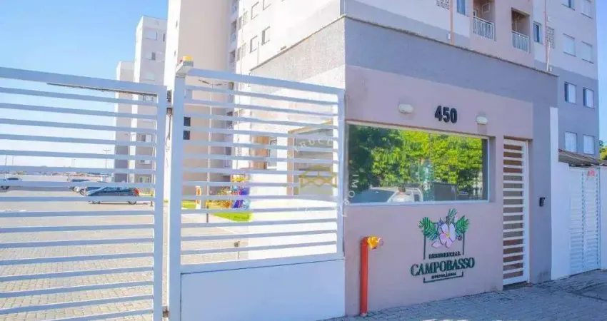 Apartamento com 2 dormitórios à venda, 56 m² - Jardim Novo Ângulo - Hortolândia/SP
