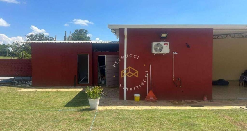 Chácara com 2 dormitórios à venda, 1240 m² - Chácaras Pindorama - Monte Mor/SP