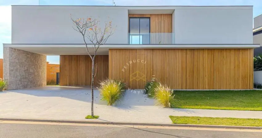 Casa com 4 dormitórios à venda, 500 m² - alphaville dom pedro 2 - campinas/sp