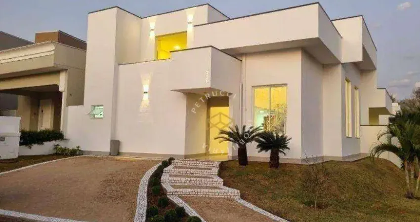 Casa com 3 dormitórios à venda, 256 m² por r$ 1.690.000,00 - condomínio metropolitan park - paulínia/sp